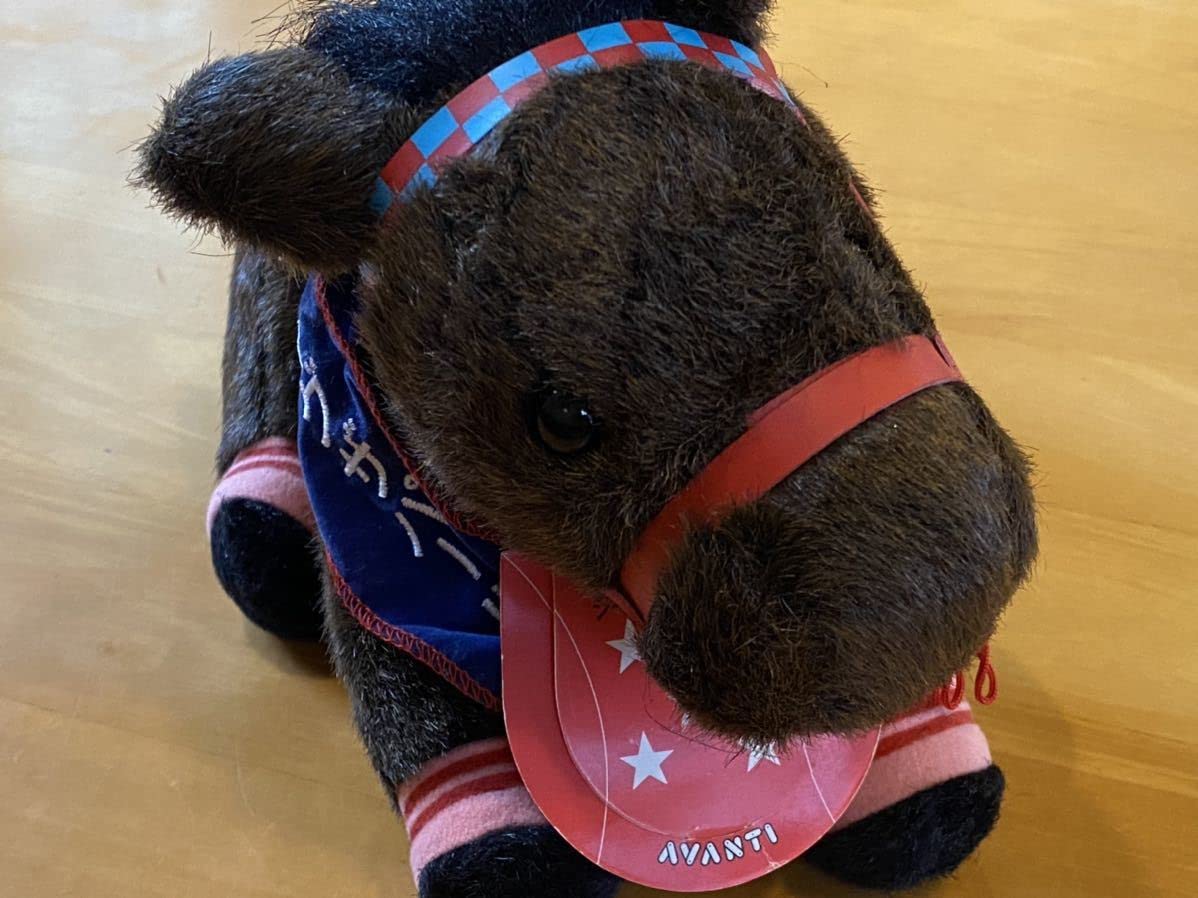 アバンティ　競馬ぬいぐるみ（シーキングザパール） Amazon.co.jp: EEEAVANTI 名馬ぬいぐるみ シーキングザパール